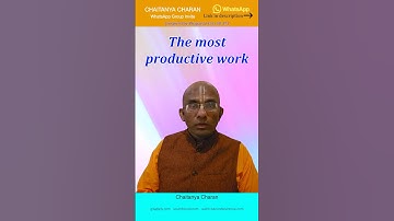 The most productive work Gita 18.37