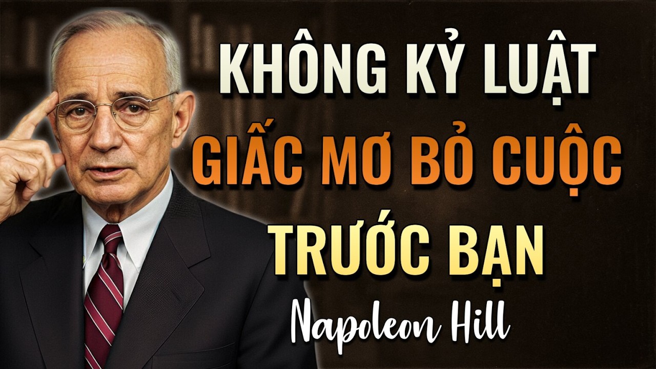 Nếu không có kỷ luật tinh thần, không giấc mơ nào vượt qua trở ngại đầu tiên. (Napoleon Hill)