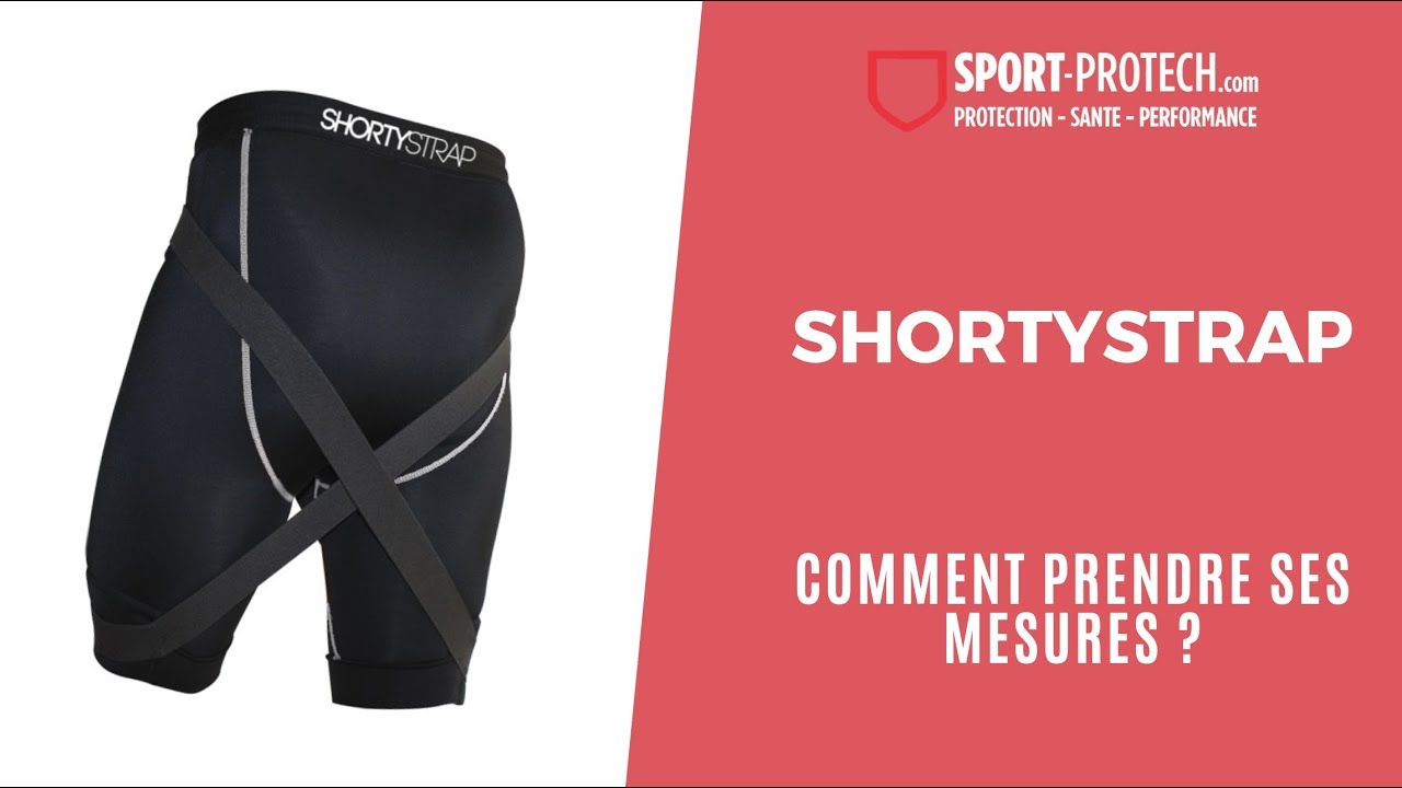 Shortystrap - Short sport spécial Adducteurs & Pubalgie