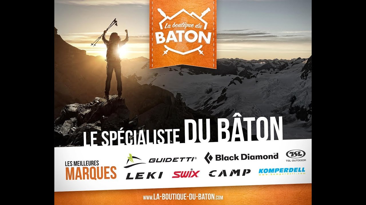 Bâtons de Marche nordique GUIDETTI VDF UT 2 BRINS EASY LOCK