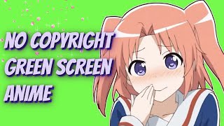 Anime green screen  YouTube