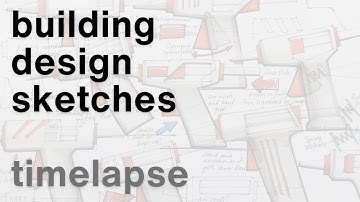 Design sketching - timelapse