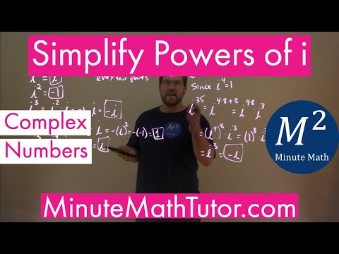 Power up 数学 I・A Simplify Powers of i | College Algebra - YouTube