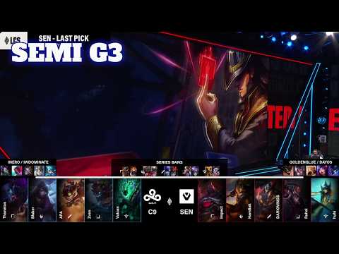 SEN vs C9 - Game 3 | Semi Final LCS 2026 Lock-In S16 Playoffs | Sentinels vs Cloud 9 G3 Full Game