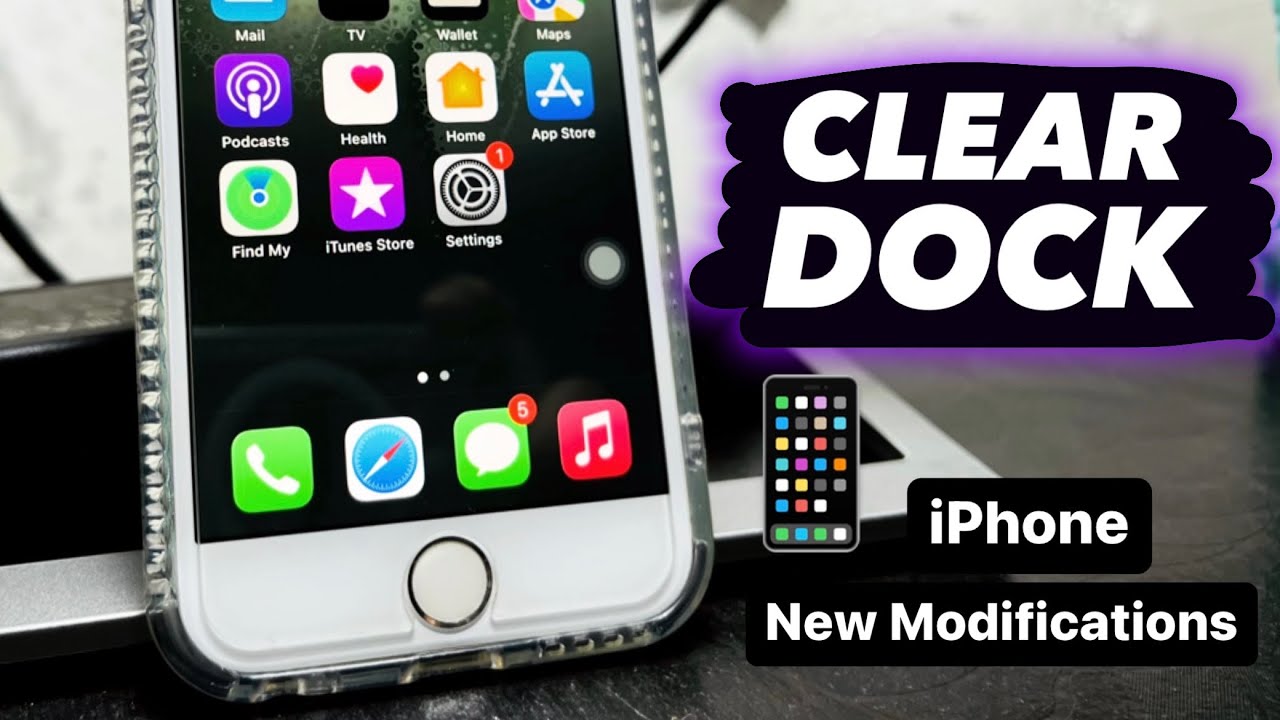 iOS 16 New Tricks - Clear iPhone Dock