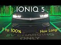Hyundai IONIQ 5 1-100% DC Fast Charge -- How Long? (Power and IONIQ 5 Charge Curve)