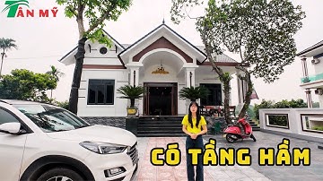 Mẫu nhà 2 tầng có hầm nội thất cực đẹp - Kiến Trúc Tân Mỹ thiết kế và thi công trọn gói