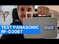 Panasonic rfd30bt test nahezu perfektes dab radio
