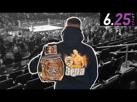 6.25 WRESTLING СМОТРЯТ "Итак... я сходил на последний матч Джона Сины"