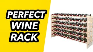 Smartxchoices Modular Wine Rack 72 Bottles/ Wine Rack Review
