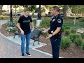 Street Preacher Encounters Police Officers