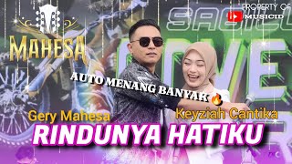 DUET ROMANTIS GERY MAHESA FT KEYZIAH CANTIKA - RINDUNYA HATIKU || MAHESA MUSIC LIVE