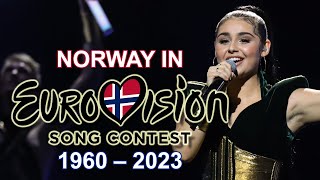 Norway 🇳🇴 in Eurovision Song Contest (1960-2023)