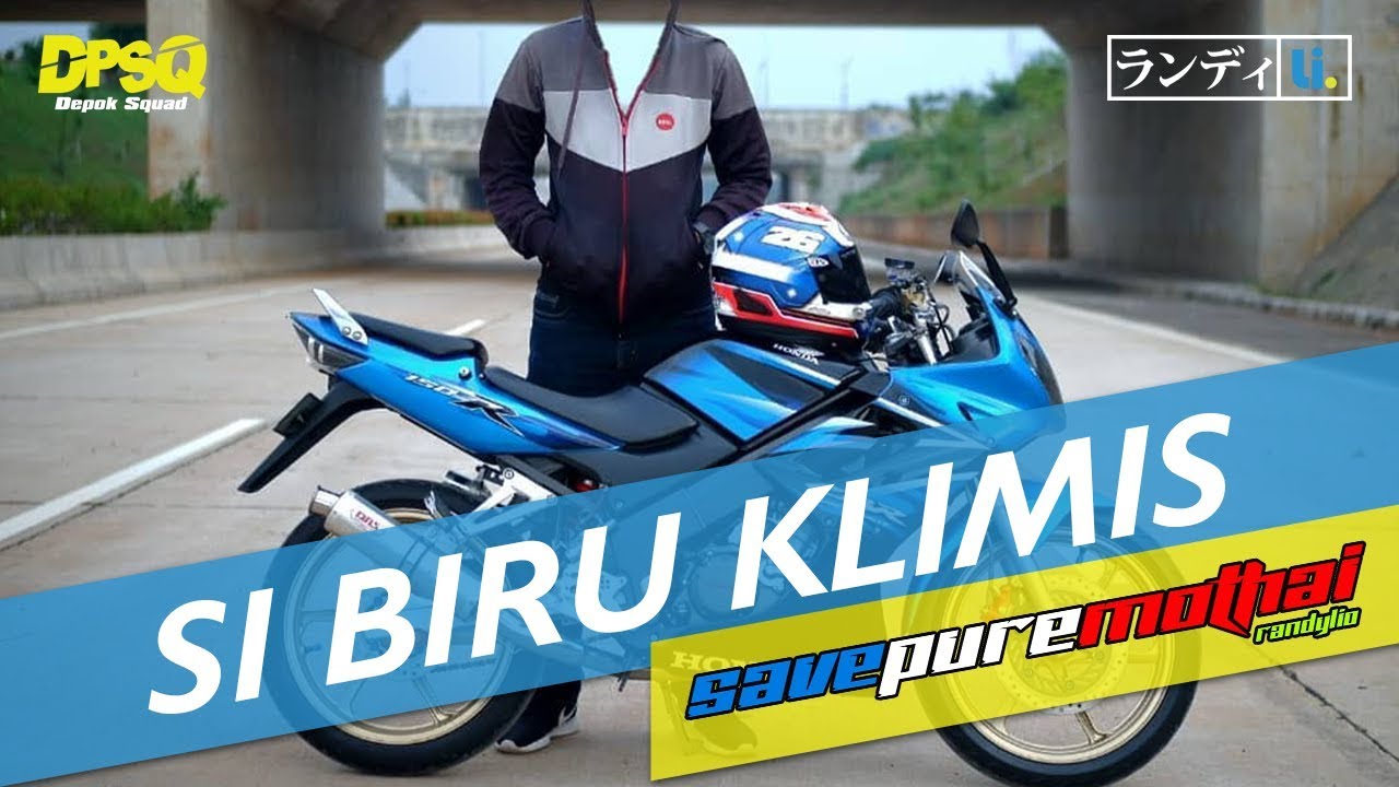 Si Biru Klimis Modifikasi CBR 150 Old Savepuremothai YouTube