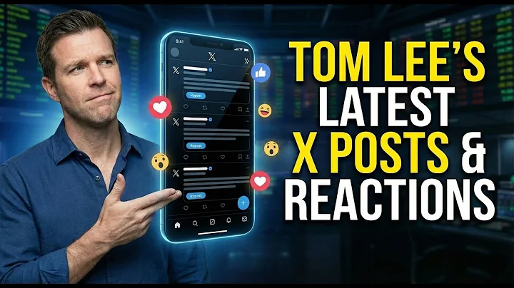 "V-Shaped Recovery?" - Tom Lee's ETH & BMNR Update