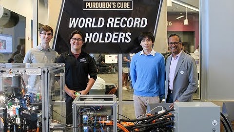 World Record for Fastest Puzzle Rubik’s Cube-Solving Robot
