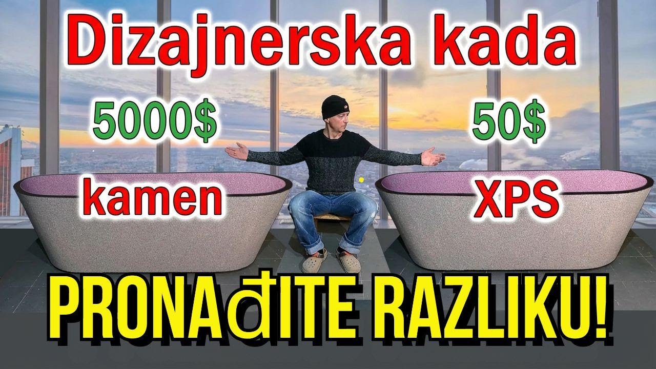 Kako sam napravio kadu od stiropora za puno manju cijenu!