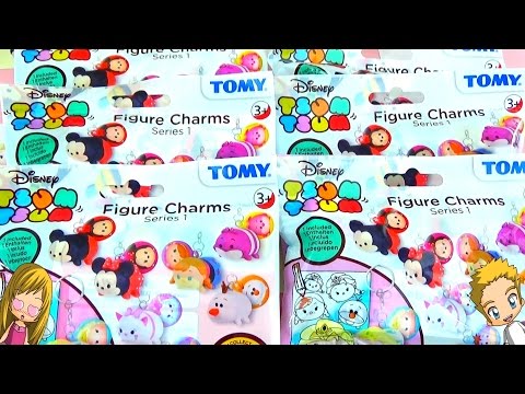 Ouverture de 6 Pochettes SURPRISES Disney Tsum Tsum ! MAGNIFIQUES CHARMS Tsum tsum !