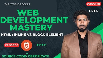 HTML Inline vs Block Elements - THE ULTIMATE EXPLANATION
