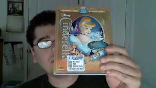 Cinderella 3 Disc Diamond Edition Blu-Raydvddigital Copy Combo Pack Unboxing With Bonus