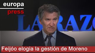 Feijóo Elogia A Moreno El Cambio Que Ha Dado A Andalucía Es El Que Daremos A España
