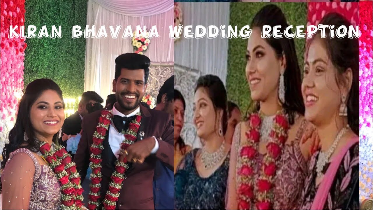 Roja serial priyanka nalkari sister BhavanaKiran wedding reception Video 