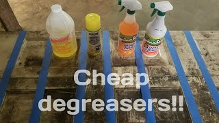 Cheap degreaser test! #dollargeneral #cheap #diy