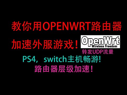 利用openwrt的passwall插件加速外服游戏！转发UDP流量！