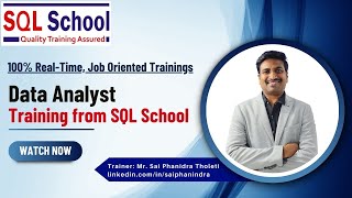 Data Analyst Training on SQL School I #dataanalyst #dataanalystcourse