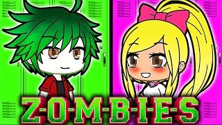 💚ZOMBIES VS CHEERLEADERS💗 Disney Zombies Fan Movie (Ep 1) | Gachaverse Roleplay