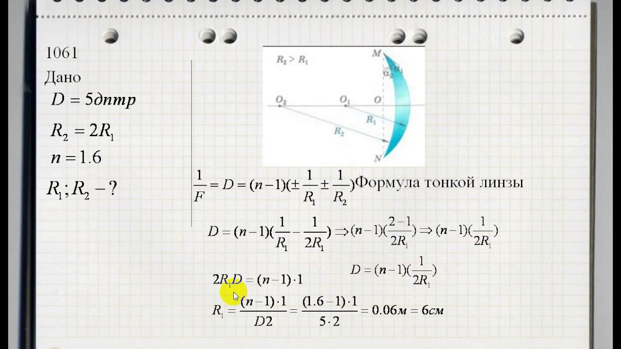 Физика 7 класс линзы