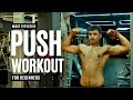 Most Effective PUSH Workout For BEGINNERS | Chest, Shoulders & Triceps Workout