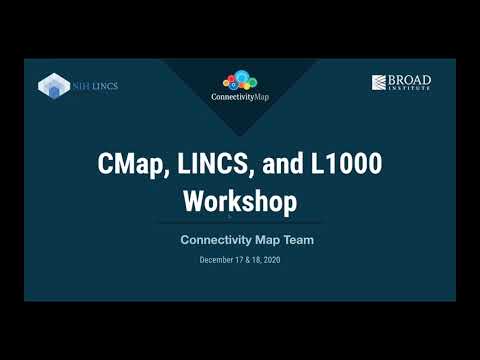 CMap LINCS Workshop 2020 Day 1 - Data Access Modes