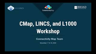 CMap LINCS Workshop 2020 Day 1 - Data Access Modes screenshot 4