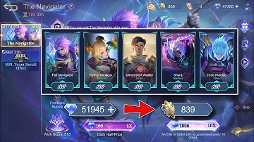 HOW MUCH 💎/DIAMONDS FOR NOLAN 11.11 SKIN OR ANY 11.11 SKIN? | THE NAVIGATOR 11.11 EVENT 2024 | MLBB