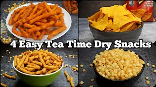 4 Easy Crunchy Snacks: How to Make Kurkure, Soya Sticks, Cheeselings & Doritos at Home