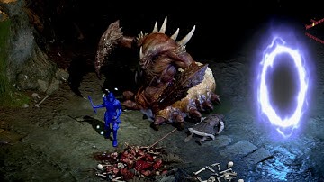 Diablo 2: Resurrected - Duriel Boss Fight 4K