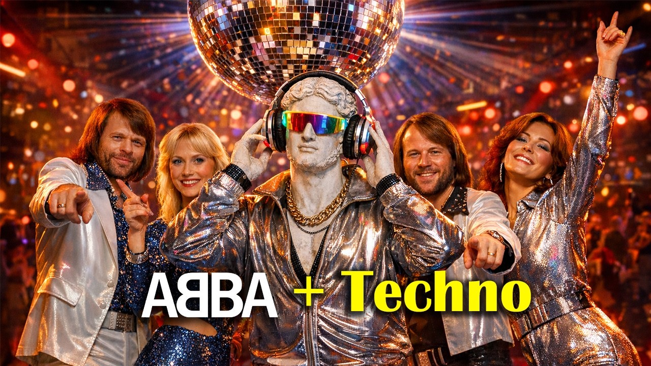 ABBA Minimal Techno Mix – 70s Disco Meets Deep Focus