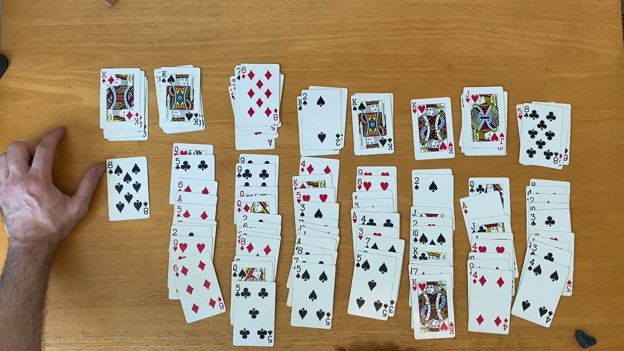 How to play As You Like It Solitaire