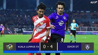 Kuala Lumpur FA 0 - 4 Johor DT (Highlight HD - Liga Super - 13/7/2019)