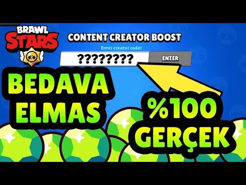 BEDAVA 170 ELMAS VEREN KOD Brawl Stars