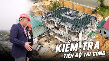 SẾP TUẤN VỀ THĂM LẠI TIẾN ĐỘ CÔNG TRÌNH MAXHOME THANH HÓA TRƯỚC DỊP TẾT 2025