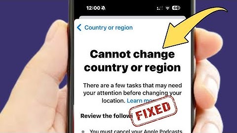 iPhone App Store Country Change Not Working | Can