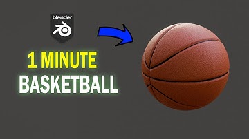 how to make a basketball in blender in 1 minute