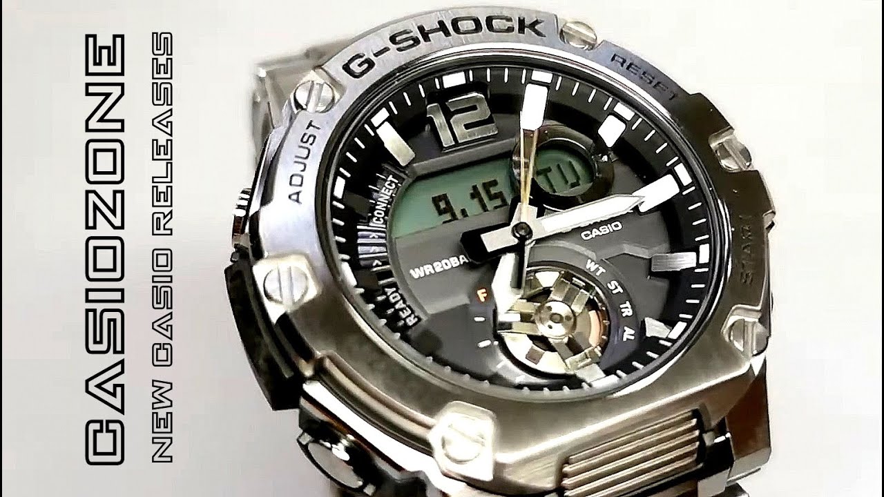 Casio G-SHOCK GST-B300SD-1A Module 5631 Bluetooth smart Carbon core guard  2020