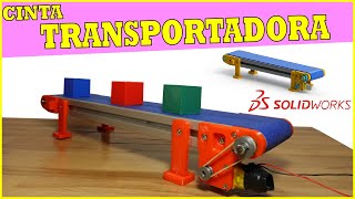 Como hacer una cinta transportadora   Conveyor belt