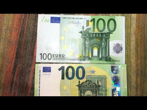Видео: Купюры евро 2002 года все еще действительны?