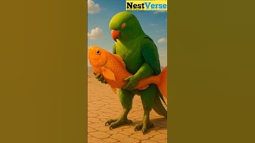 The parrot saves the Fish