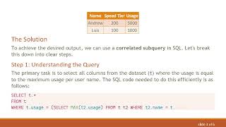 Selecting Highest Rows with SQL
