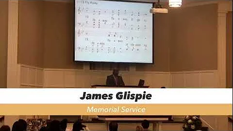 James Glispie Memorial Service